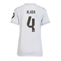 Real Madrid David Alaba #4 Domáci Ženy futbalový dres 2025-26 Krátky Rukáv